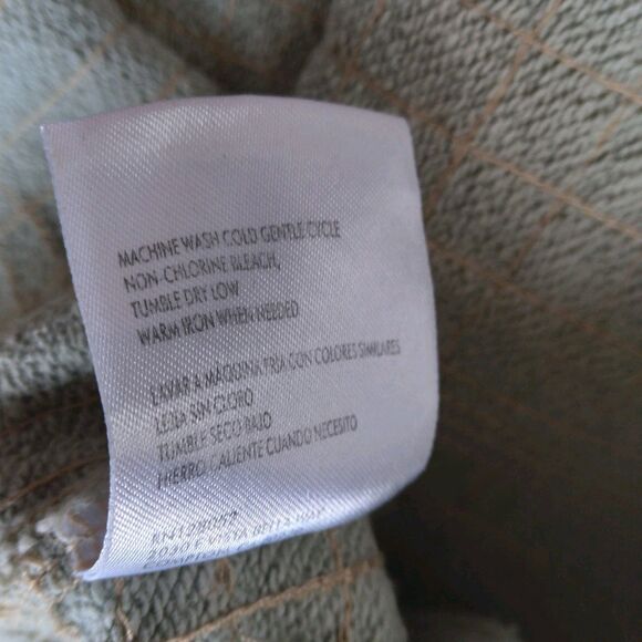 Round Two Quilted Patchwork Crewneck Sweatshirt Retro Mens Size Small - Picture 9 of 15